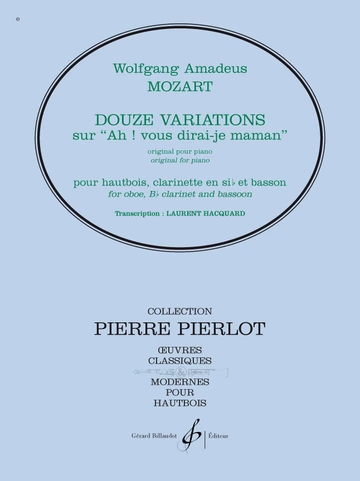 Douze variations sur ”Ah ! Vous dirai-je maman” Visuel